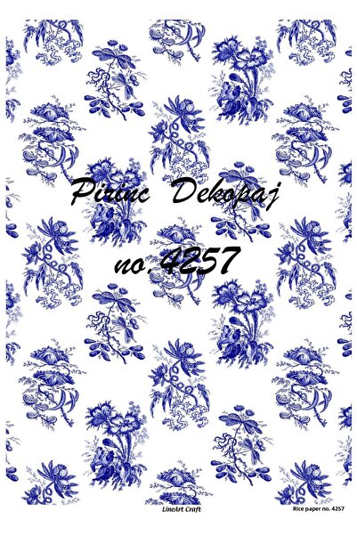 LİNEART Lineart Brass Decopage Paper 29X42 No:L4257