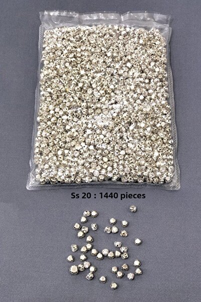 Limelia Carcasă metalică de culoare argintie Dikme Beyoğlu Taşı (1 pachet) ss...