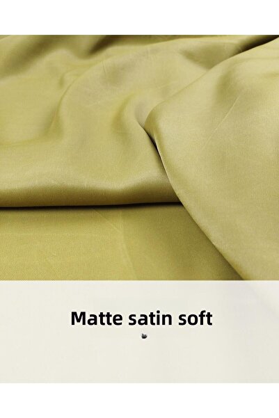 Kumaş Parça 140 cm Culoare Satin Mat Verde