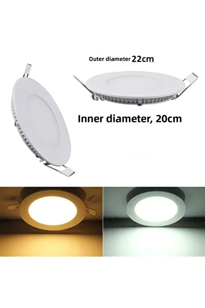 Cata Ct-5149 Slim Led Panel Spot Luminaire 18 W White Light