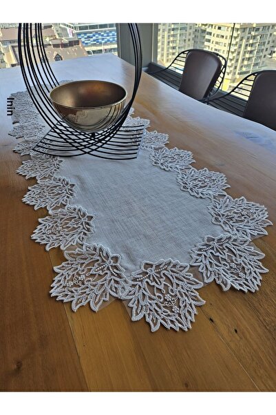 Çeyiz Dantelim الكتان كريم عداء الدانتيل الفرنسي