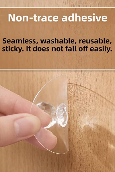 COZY SENSE Cabinet Handle 1 Piece Furniture Knob Drawer Cupboard Handle Adhesive Hanger Kitchen Bathroom Organizer