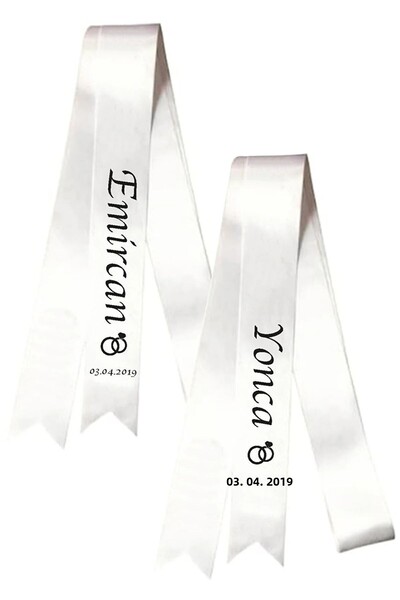 Hediyenza شريط مجوهرات الخطوبة والزفاف والعريس بطول 2 متر