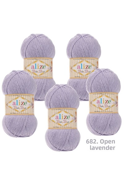 Ravepi Collection Alize Baby Best Pachet de 5 fire de tricotat manual Cod de ...