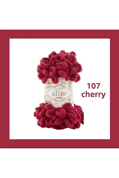Alize Πλεκτό νήμα χειρός Big Bowknot Puffy - 100 γρ. 9 Μ. Σχοινί δακτύλων και...