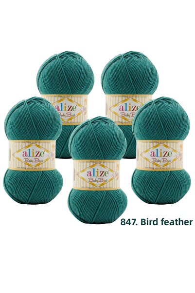 Ravepi Collection أليز بيبي بيست 5 عبوات من خيوط الحياكة اليدوية رمز اللون: 847