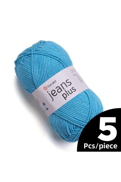 Yarnart 33-5 قطع جينز بالإضافة إلى سلسلة الحياكة