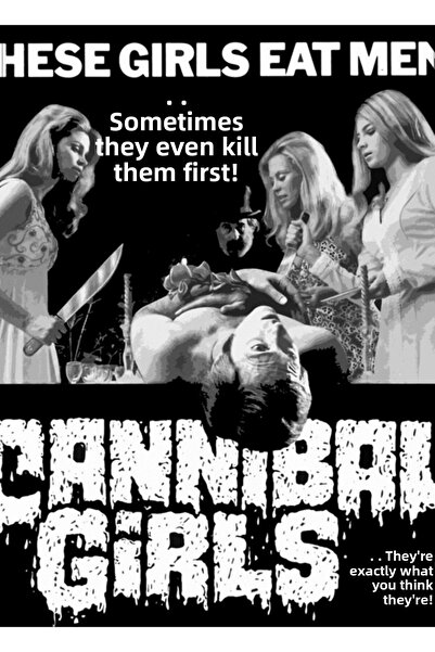 Universal Ξύλινη διακοσμητική αφίσα με θέμα τις "Κανιβάλισσες "