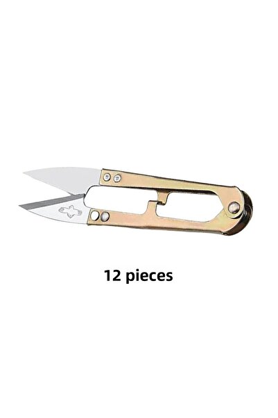 Golden Eagle Tc-805 Thread Cleaning Scissors Metal 12 Pieces