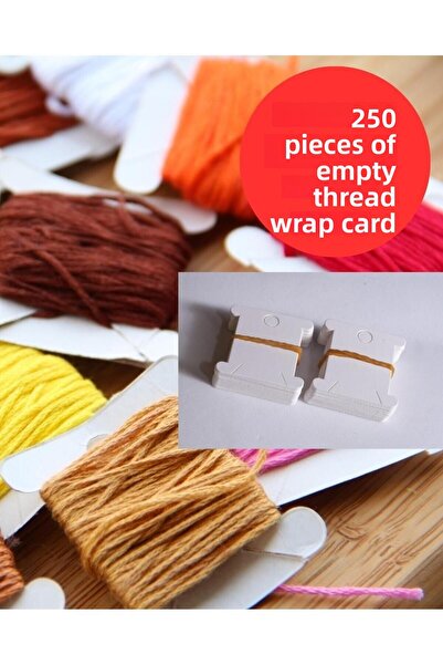 Eskişehir hobi sanat 250 de bucăți card de împachetat pentru fire de croșetat Muline