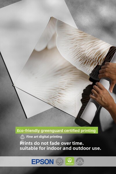 Postifull Mushroom Dream Poster, Frameless Wall Poster, Vertical Wall Painting Comfort Series No: 108343