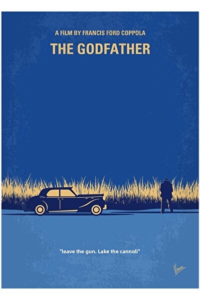 Universal No686-1- Кръстникът I Декоративен дървен плакат-картина