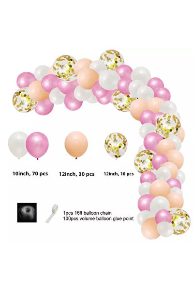 DÜVENCİ TİCARET Balloon Arch Set Birthday Party Gender Reveal