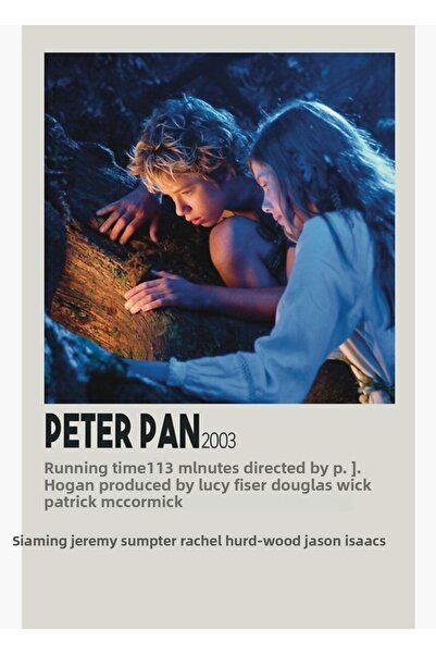 Universal Peter Pan 2003- Poster decorativ din lemn