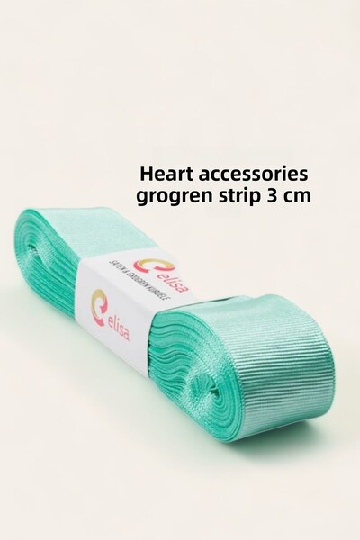 Kalben Kumaş شريط جروسجرين عرض 3 سم طول 10 متر