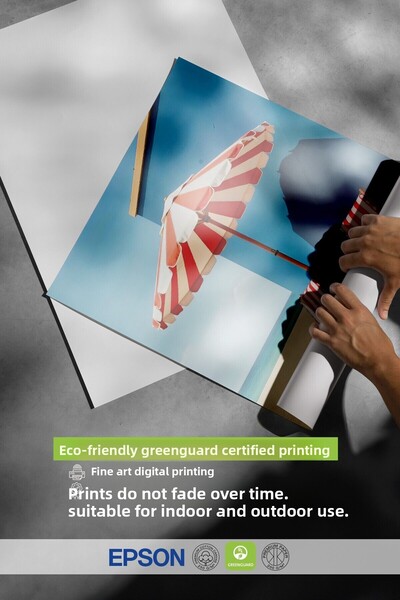 Postifull Frameless Wall Poster, Beach Sunbed, Photo, Red Color Poster, Summer Selection 2025, No:109704