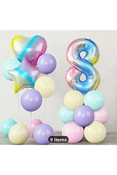 DÜVENCİ TİCARET مجموعة بالونات رينبو