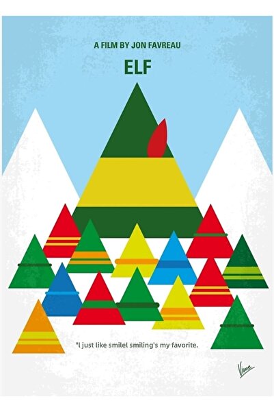 Universal No699- Poster decorativ din lemn cu pictură cu spiriduși