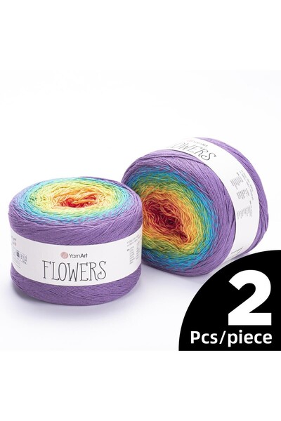 Yarnart 2 قطعة زهور إبريلي 277 موديل