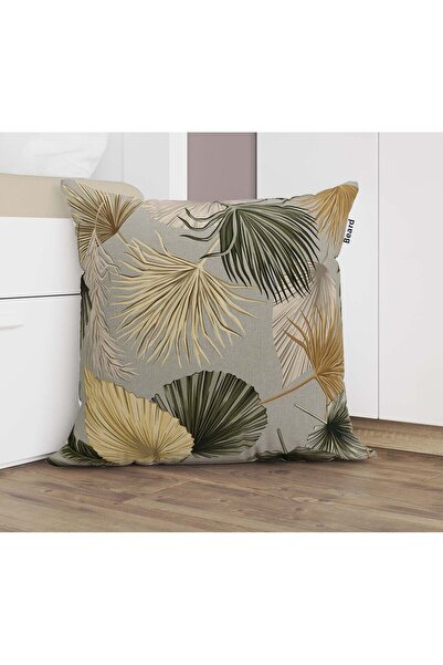 Sakallı Tropical Breeze Digital Printed 4-Piece Throw Pillow Cover