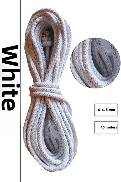 Bevella Macrame Cord 10 Meters Macrame Rope - Multi-Purpose, Cord Kaytan Supla Mop Rope