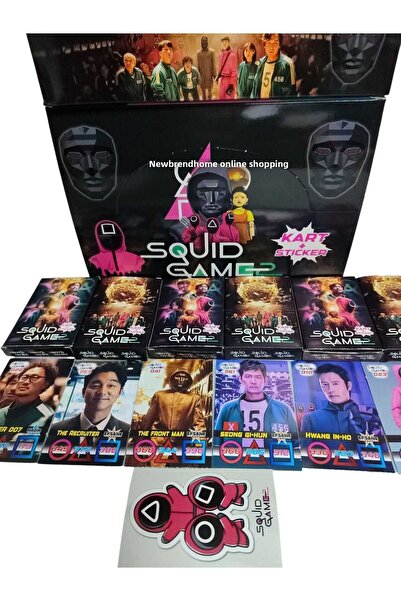 Emrah Gültekin لعبة الحبار 2. الموسم 2025 (6 علب صغيرة) يتم شحنها في عبوة هدية