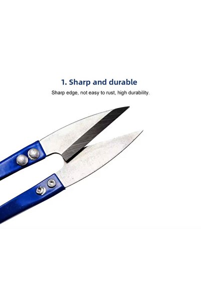 BGA Fishing Scissors Stainless Steel Sharp Fishing Scissors