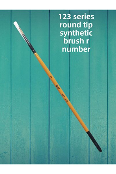 SEYFİKİRTASİYE Numărul 2 Seria 123 Perie cu vârf rotund cu peri sintetici