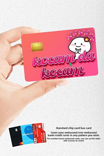 SARANG Soțul meu și soțul meu au proiectat autocolant pentru acoperirea cardu...