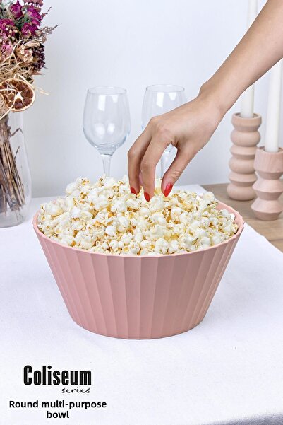 Okyanus Home وعاء مسحوق كوليسيوم دائري متعدد الأغراض