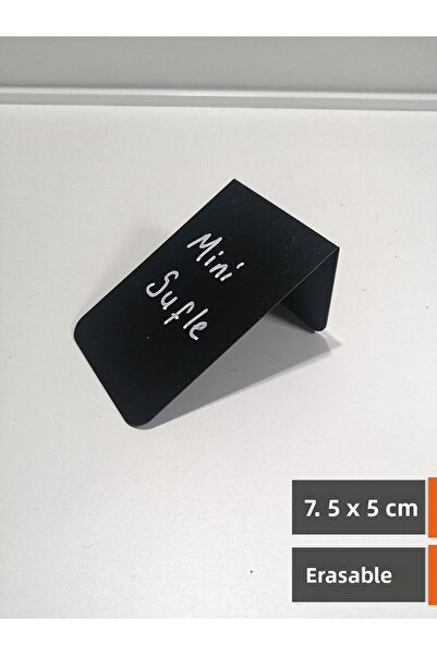 Şeffaf Etiket 10 قطع من ملصقات كعكة الحلوى المزخرفة باللون الأسود - سبورة قاب...