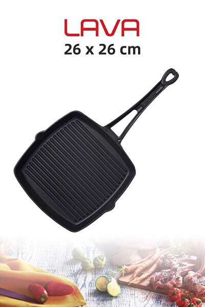 Vebuo مقبض معدني من الحديد الزهر مقاس 26 × 26 سم