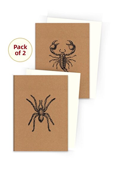 Le Color Plain A5 Kraft Notebook Set of 2