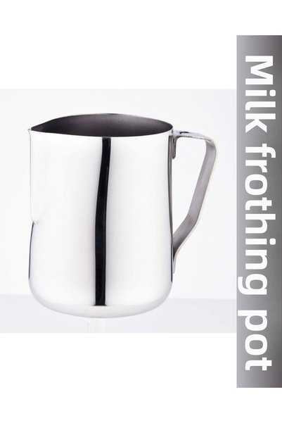 Viyalente Stainless Steel Coffee Milk Frothing Pot 300 Ml