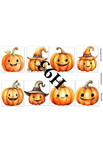 LİNEART Hallowen93 Brass Decopage Paper - 29X42Cm