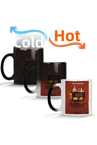 Baskı Dükkanı كوب دوستويفسكي السحري من البورسلين