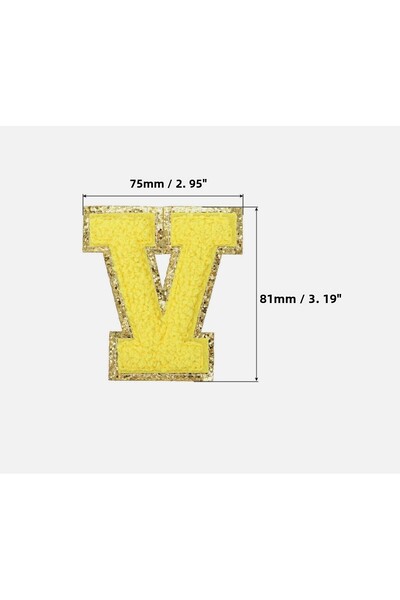 arredamento ملصق أصفر متوافق مع الترمس على شكل حرف V