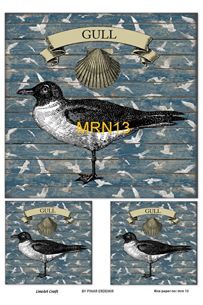 LİNEART ورق تزيين نحاسي رقم: MRN13 - 29X42 سم