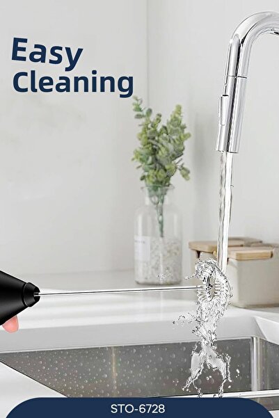 Sinbo Sto-6728 Black Practical Milk and Coffee Frother