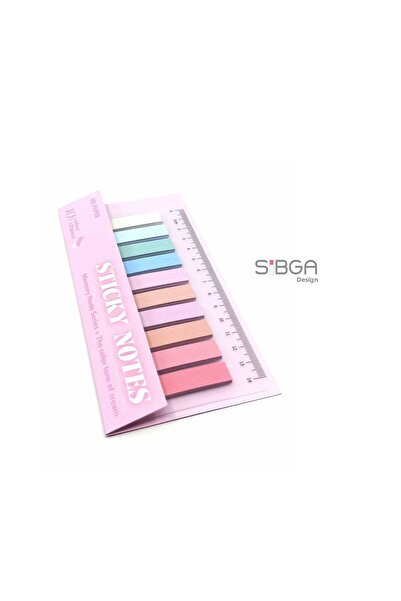 sibga tasarım Colored Paper Postit Post-it Post ItBookmark Bookmark Postit Sticker Note Paper 200 Sheets
