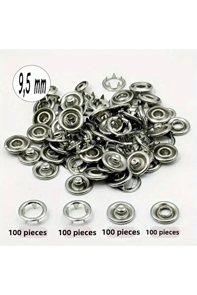 twowall 9.5 ملم بيبي بادج 400 قطعة (100 مجموعة) ، بادج متعدد الأغراض ،