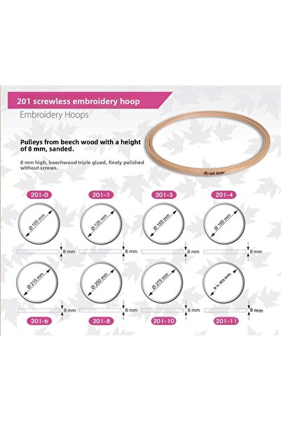 Şirin Kasnak بكرة لطيفة بدون براغي 201 سلسلة 8 ملم