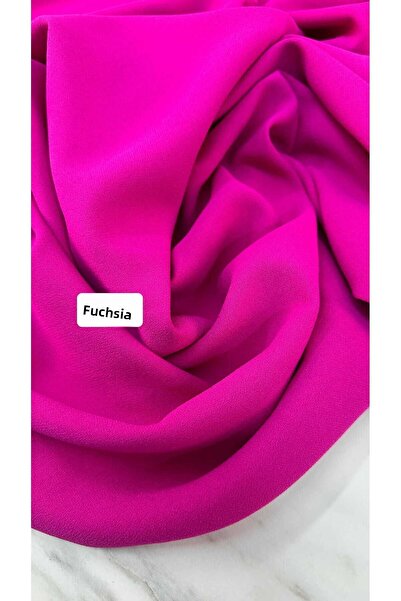 ipekkumaş Fuchsia Imported Rubi Crepe Dress Skirt Abaya Our Product Is Sold b...