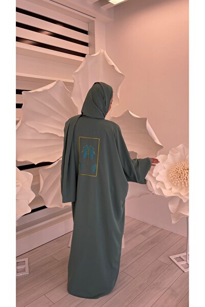 White Corner 3005 ABAYA ve EŞARP TAKIM