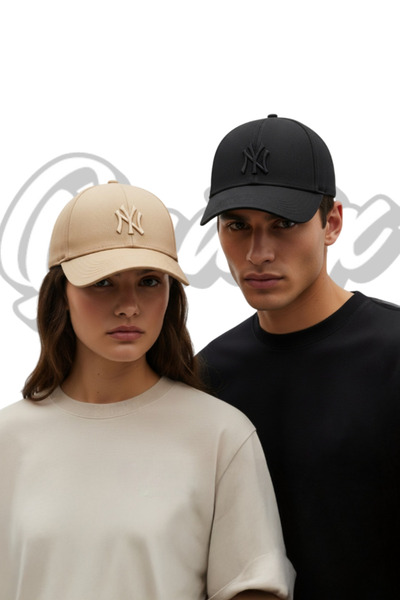 QUATEX Ny New York 2'li Set Şapka Unisex