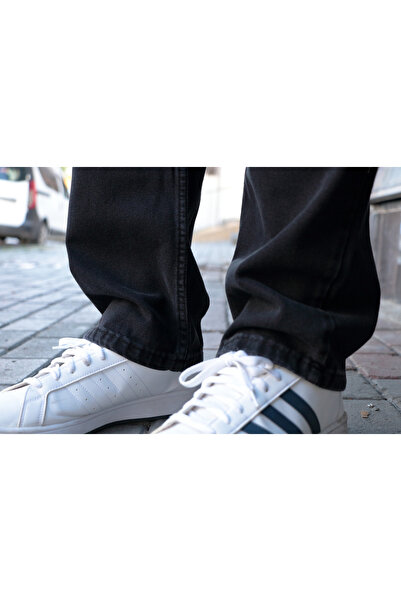 green poll Erkek Baggy Bol Kesim Pantolon Yıkamalı Şık ve Modern