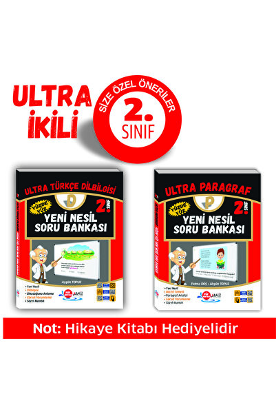 Analiz Yayınları 2.sınıf Ultra 2'li Set (matematik - Paragraf)