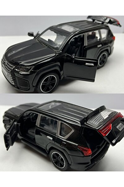 afreyz oyuncak Diecast,Metal Oyuncak Araba Lexus Jip Sesli Işıklı Çek Bırak M...