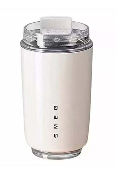 SMEG Travel Coffee Mug, Vacuum Insulated Travel Mug, Spill Proof Leakproof Tumbler With Lid, Double Wall