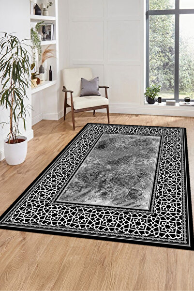 Bir Aksesuar Dijital Baskılı Yıkanabilir Dot Taban Kaymaz Halı Yolluk Mutfak ...